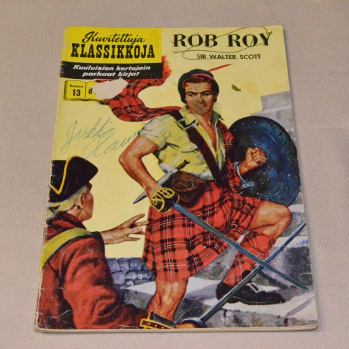 Kuvitettuja klassikkoja 13 Rob Roy